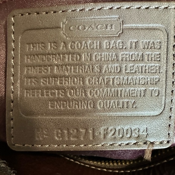 COACH ASHLEY SATCHEL WITH SHOULDER STRAP - Picture 10 of 12